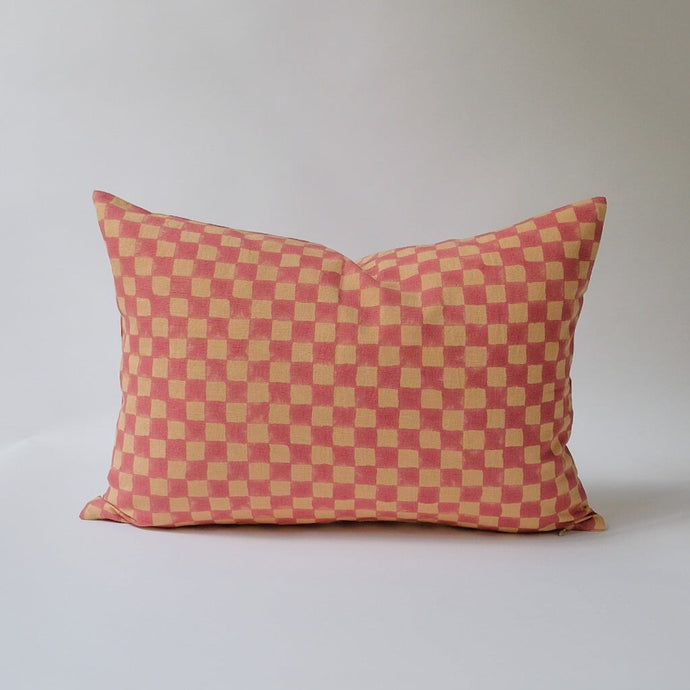 Mahi - Hand Block-printed Linen Pillowcase Soil to Studio 