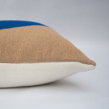 Load image into Gallery viewer, MARIANNE CIRCLE PILLOW - BLUE Pillow Leah Singh 
