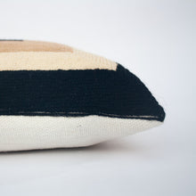 Load image into Gallery viewer, MARIANNE RECTANGLE PILLOW - BLACK Pillow Leah Singh 
