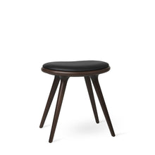 Load image into Gallery viewer, Low Stool OTTOMANS, POUFS, &amp; STOOLS Mater Dark Stained Beech 
