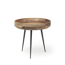 Load image into Gallery viewer, Bowl Table SIDE TABLES Mater 14.9&quot;h x 15.7&quot; diam. Natural Lacquered 
