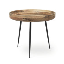 Load image into Gallery viewer, Bowl Table SIDE TABLES Mater 18.1&quot;h x 20.4&quot; diam. Natural Lacquered 
