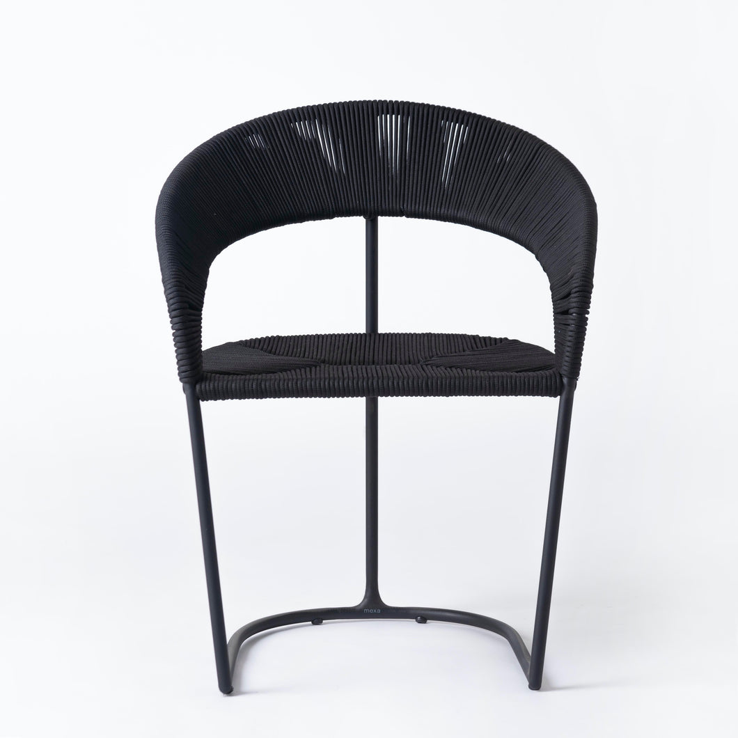 Mestiza Dining Chair OUTDOOR FURNITURE Mexa Design Black Fabric 