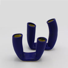 Load image into Gallery viewer, Midnight Blue Tube Vase Medium Julia Elsas 
