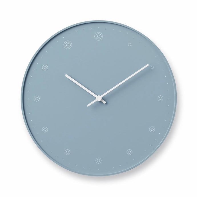 Molecule Clock Clocks Lemnos Blue 