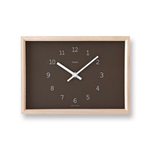 Load image into Gallery viewer, Kaede Clock Clocks Lemnos Brown 
