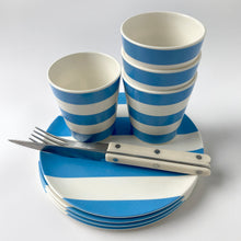 Load image into Gallery viewer, Naples Blue Side Plates, Set oF 4 Outdoor Tableware Xenia Taler 
