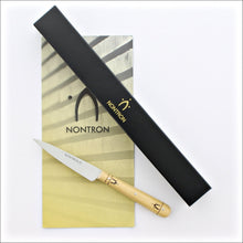 Load image into Gallery viewer, Nontron Paring Kitchen Knife N°9 Boxwood Handle Cutlery Never Under LLC 

