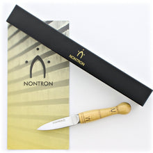 Load image into Gallery viewer, Nontron Oyster knife Boxwood Handle Cutlery Never Under LLC 
