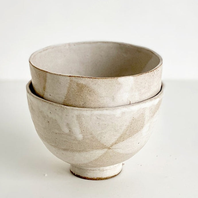 Footed Oatmeal Bowl bowls Alice Cheng 