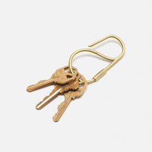 Load image into Gallery viewer, Offset Keyring - Brass Craighill 
