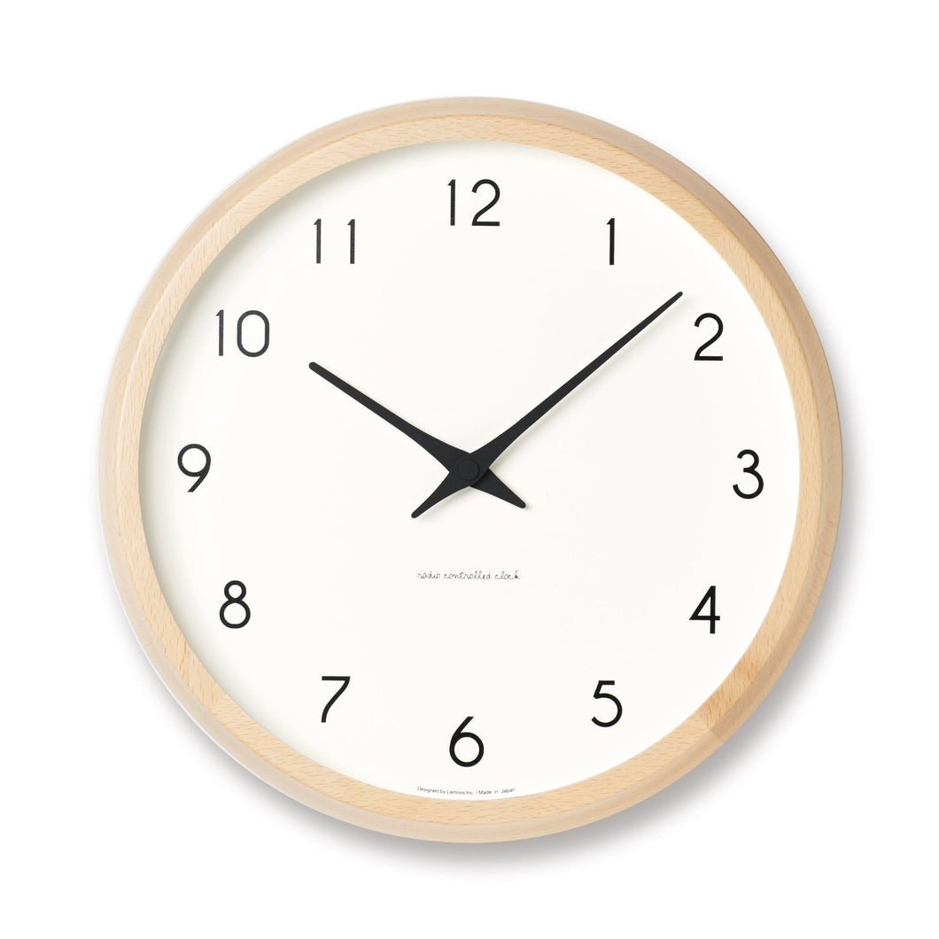 Campagne Clock Clocks Lemnos Natural 