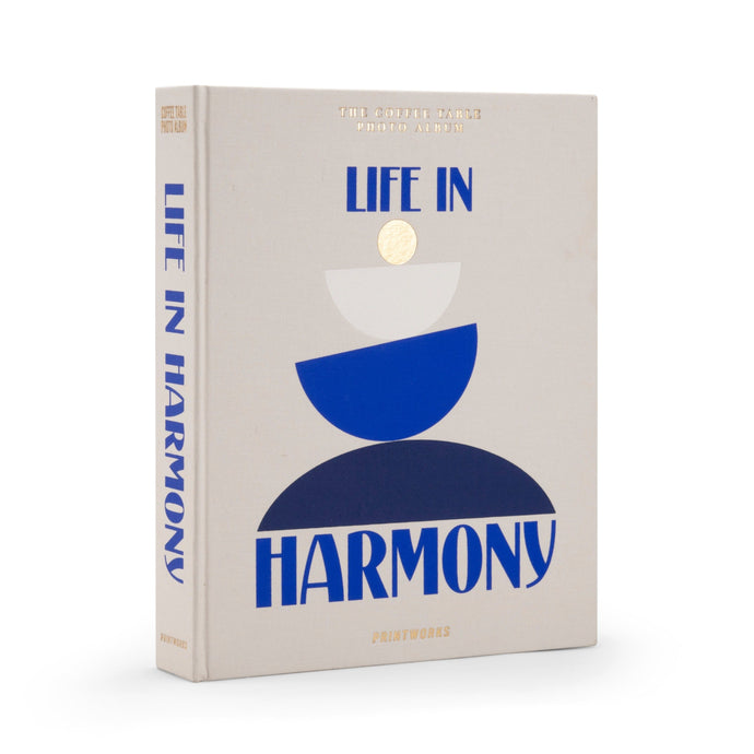 Life in Harmony Photo Album Tabletop Picture Frames Printworks 