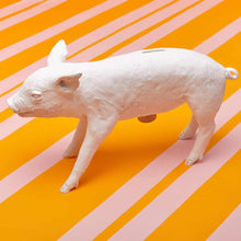 Load image into Gallery viewer, BANK IN THE FORM OF A PIG (Matte White) white Harry Allen Design 
