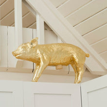 Load image into Gallery viewer, BANK IN THE FORM OF A PIG (Gold) reality products Harry Allen Design 
