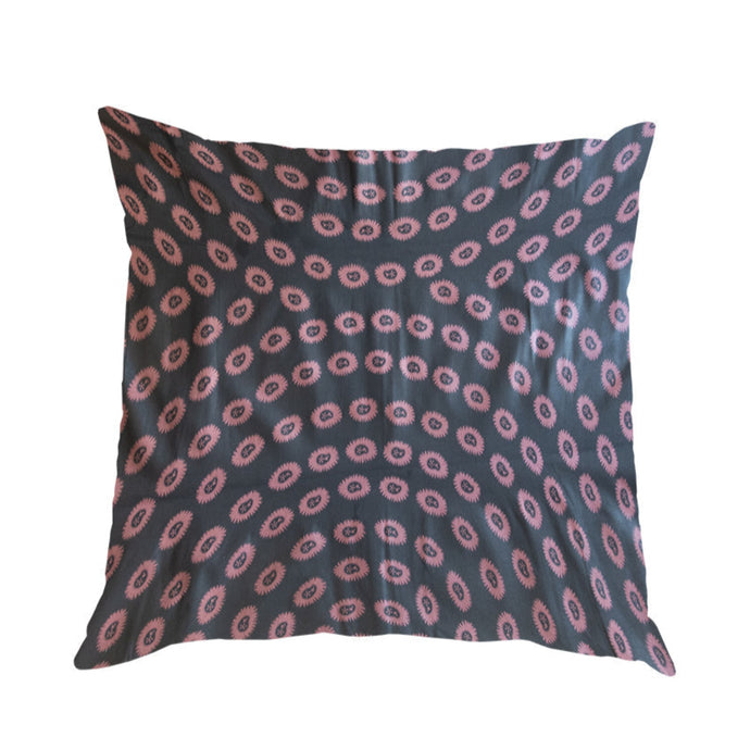 Throw Pillow in Black & Brown Moby Pillows Royal Jelly 
