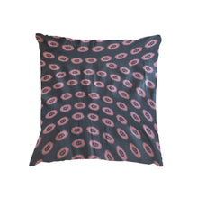 Load image into Gallery viewer, Throw Pillow in Black &amp; Brown Moby Pillows Royal Jelly 

