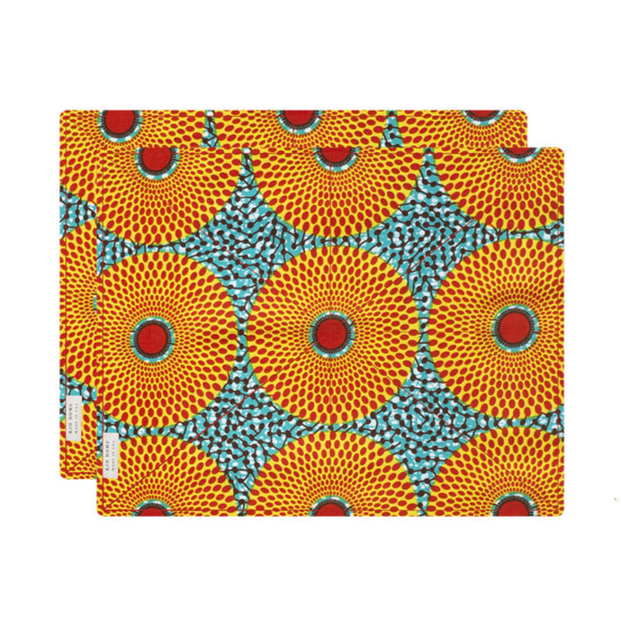 Placemat in Teal & Orange Asterix Accessories Royal Jelly 