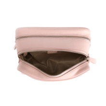 Load image into Gallery viewer, Double Zip Toiletry Bag Royce New York Carnation Pink
