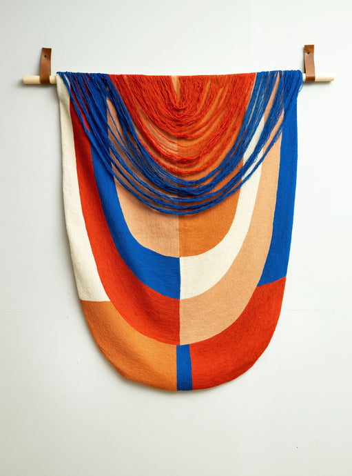 RED+BLUE TAPESTRY Tapestry Leah Singh 