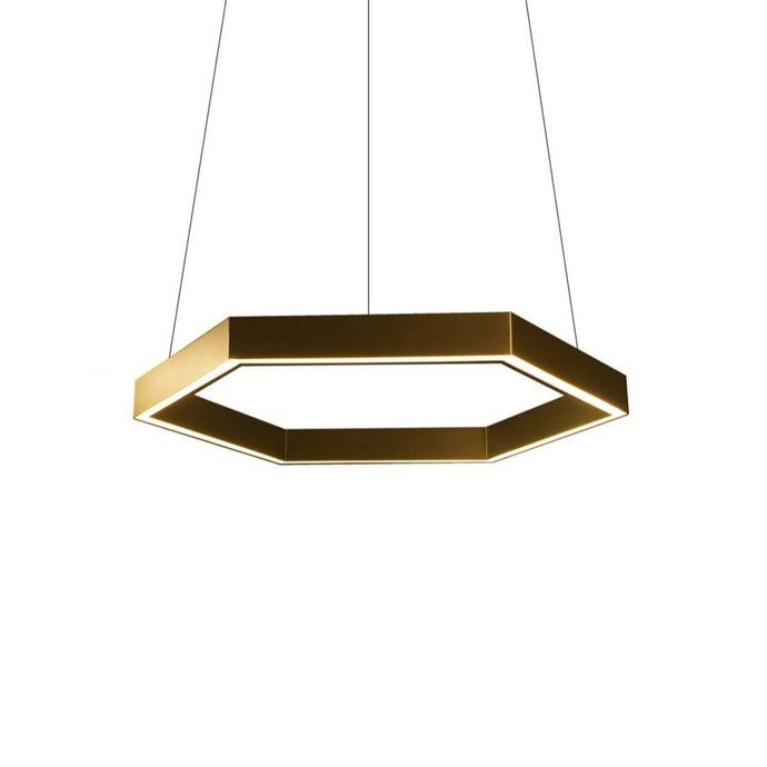 Hex Pendant Ceiling & Pendant Lamps Resident Brass 750 