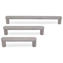 Load image into Gallery viewer, Ribbed Cabinet Pull HARDWARE &amp; TOOLS Hapny Home Satin Nickel (SN) 96mm 
