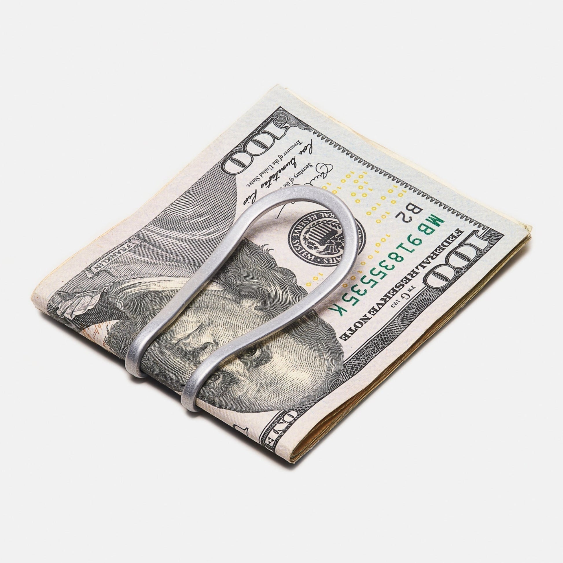 Station Money Clip - Vapor Silver Craighill 