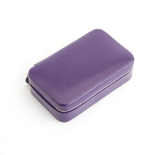 Load image into Gallery viewer, Zippered Travel Jewelry Case Beauty Royce New York Purple 
