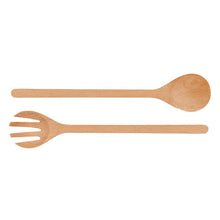 Load image into Gallery viewer, WOODEN SALAD SERVERS Sir|Madam 
