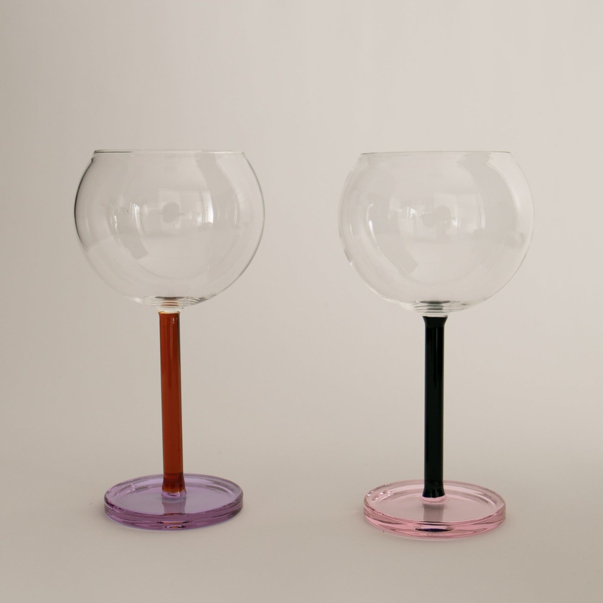 Sophie Lou Jacobsen | Bilboquet Wine Glasses, Set of 2 Golden Hour