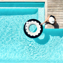 Load image into Gallery viewer, SCALLOP OVERSIZED POOL TUBE- BLACK Pool Tube &amp; Sunday 
