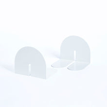 Load image into Gallery viewer, Large Cool White Dumbo Bookend - Set of 2 Bookends &amp; Paperweights Tortuga Forma 
