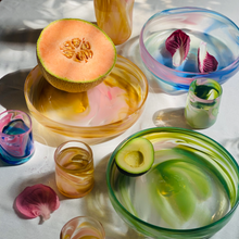 Load image into Gallery viewer, Bucatini Bowl in Watermelon glass Upstate 
