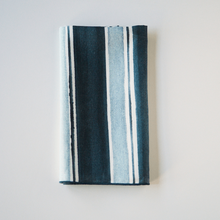 Load image into Gallery viewer, Blue/Grey Stripe Napkins Napkins Goldie Home 
