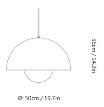 Load image into Gallery viewer, Flower Pot Pendant Lamp VP2 Pendant Ameico 
