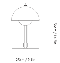 Load image into Gallery viewer, Flowerpot Table Lamp VP4 Table / Task Ameico 
