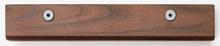 Load image into Gallery viewer, Textile Hangers - Top &amp; Bottom WALL HANGINGS Well Made 40&quot; Walnut 
