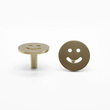 Load image into Gallery viewer, Smiley Knob Cabinet Knob Hapny Home 
