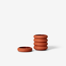 Load image into Gallery viewer, Stacking Planter Mini - Tall Pots &amp; Planters Areaware Terracotta 
