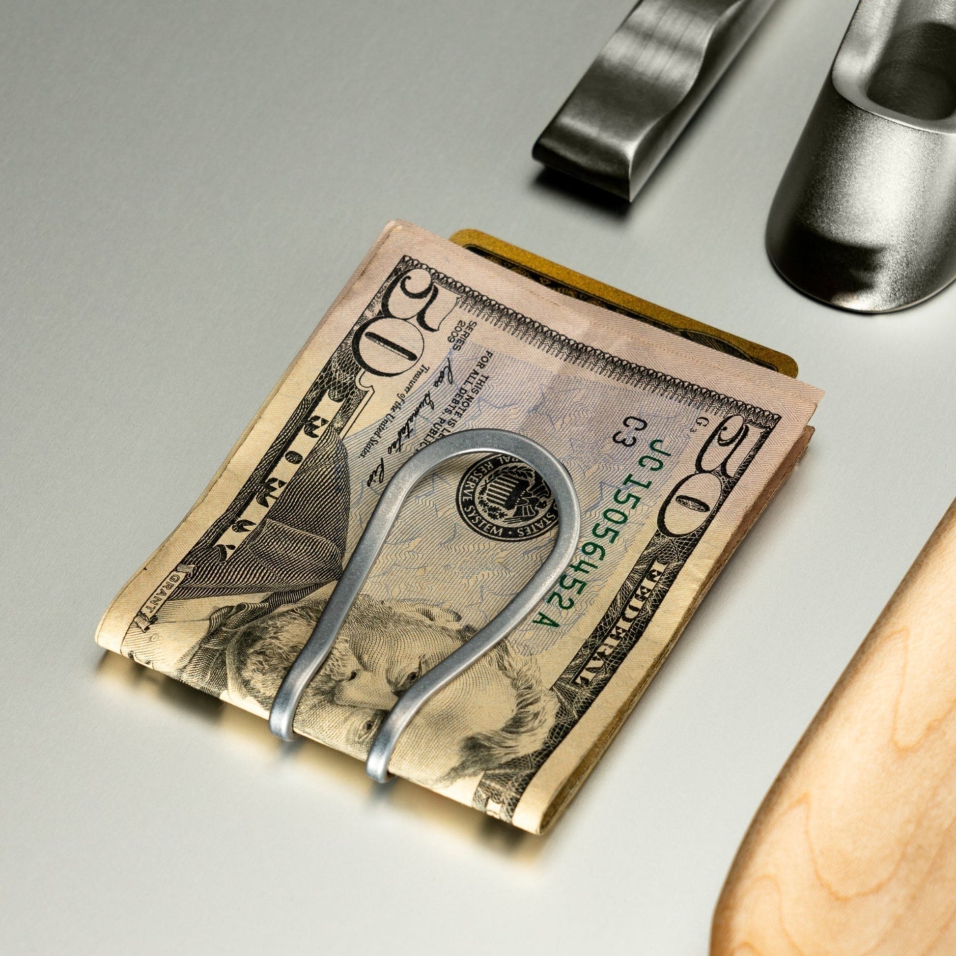 Station Money Clip - Vapor Silver Craighill 