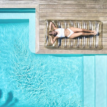 Load image into Gallery viewer, CHAMPAGNE TRANSLUCENT LOUNGER Pool Floats &amp; Loungers &amp; Sunday 
