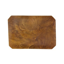 Load image into Gallery viewer, Teak Root Bevelled Tray Large Sir|Madam 
