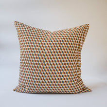 Load image into Gallery viewer, Tanya - Hand Block-printed Linen Pillow Cover Throw Pillows Soil to Studio 
