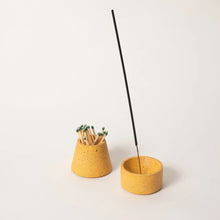 Load image into Gallery viewer, Incense &amp; Matchstick Holder Set Candles &amp; Home Fragrances Pretti.Cool Marigold Terrazzo 
