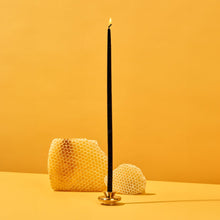 Load image into Gallery viewer, Thin Beeswax Candles - Black 54 Celsius 
