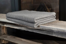 Load image into Gallery viewer, Thyme &amp; Linen Waffle Knit Cashmere Throw Hangai Mountain Textiles 
