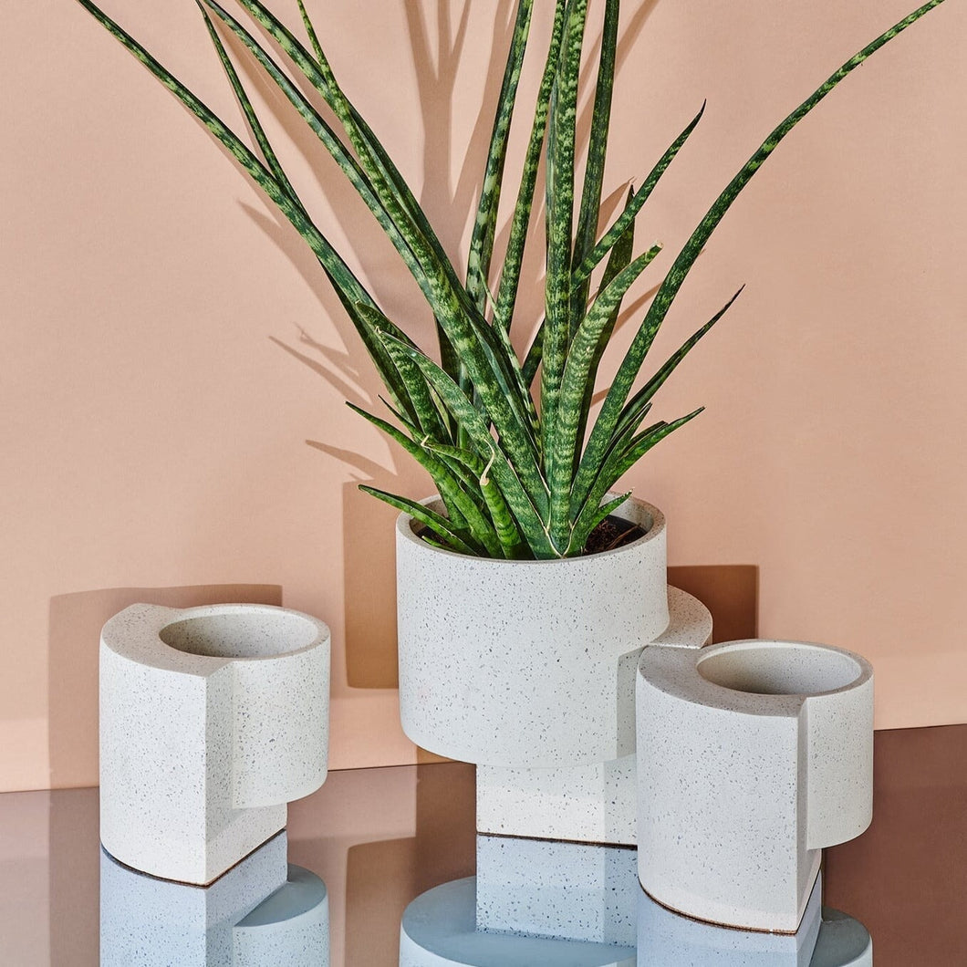 Platform Planters - Set of 3 Indoor Planters & Stands Tortuga Forma Minimalist 