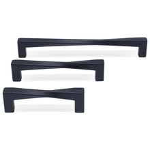 Load image into Gallery viewer, Twist Cabinet Pull HARDWARE &amp; TOOLS Hapny Home Matte Black (MB) 5&quot; 
