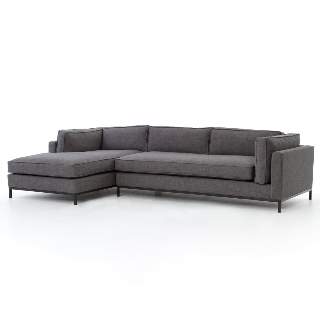 Grammercy 2-Piece Chaise Sectional Sectionals Four Hands 