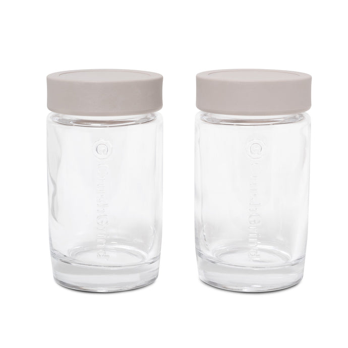 Vaasa Spice Jars - Set of 2 SALT & PEPPER CrushGrind 